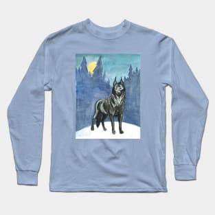 Barghest at Night Long Sleeve T-Shirt